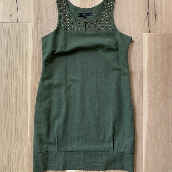 LM Studio Linen Midi Dress - Picture 1 of 6